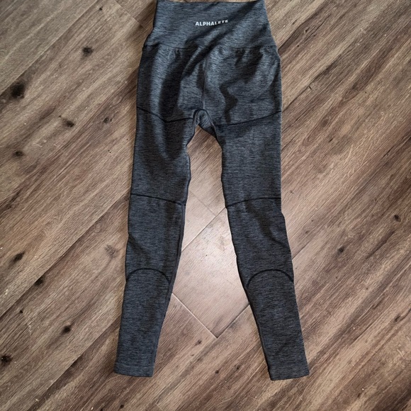 Alphalete Gray Leggings #9961 - Picture 1 of 5